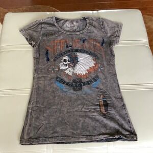 Affliction shirt American Customs Hunters‎ Eye T-shirt size Medium